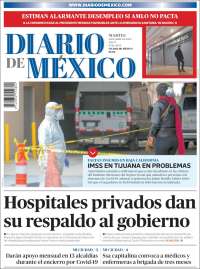 Portada de Diario de México (México)