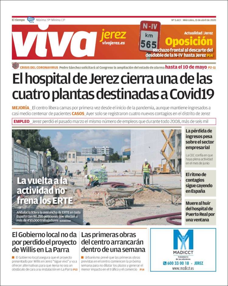 Portada de Viva Jerez (España)