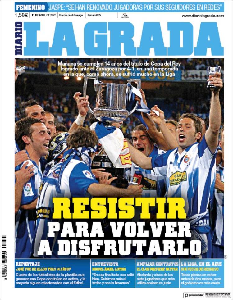 Portada de La Grada (España)