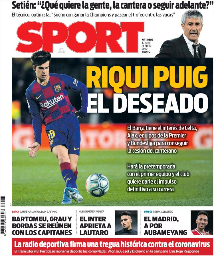 Portada de Sport (España)