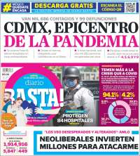 Portada de Diario Basta (México)