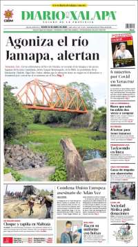 Portada de Diario de Xalapa (México)