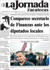 Portada de Jornada de Zacatecas (México)