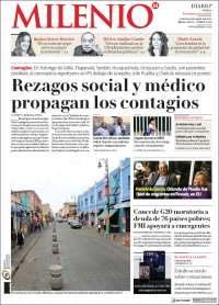 Portada de Milenio de Puebla (México)