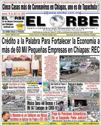 Portada de El Orbe (México)