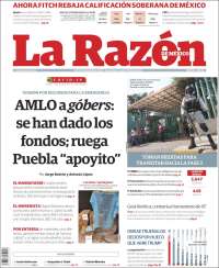 Portada de La Razón (México)