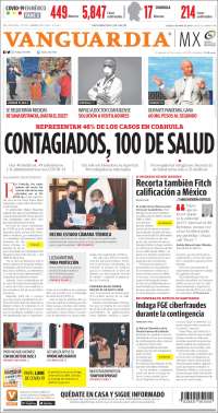 Portada de Vanguardia (México)