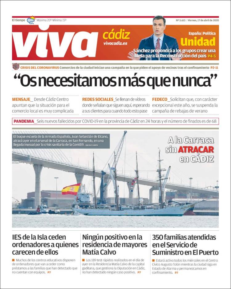 Portada de Información - Cadiz (Espa&ntilde;a)