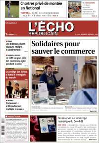 Portada de L'Echo Républicain (France)