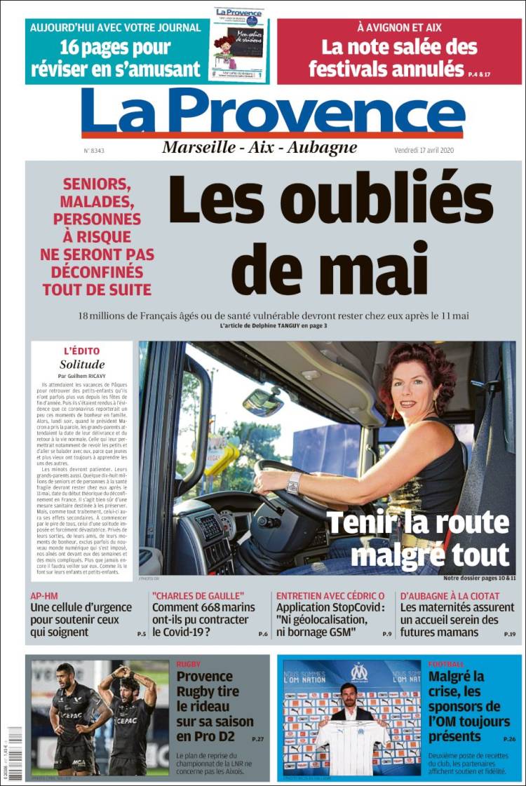 Portada de La Provence (France)