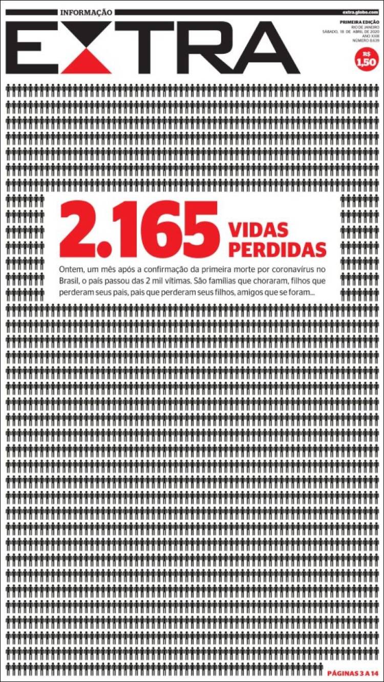 Portada de Extra (Brasil)