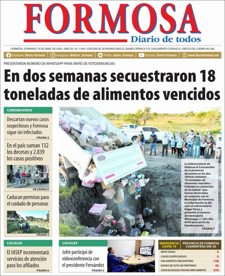 Portada de Formosa (Argentina)