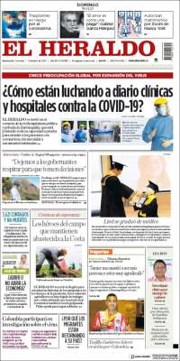 Portada de El Heraldo (Colombia)