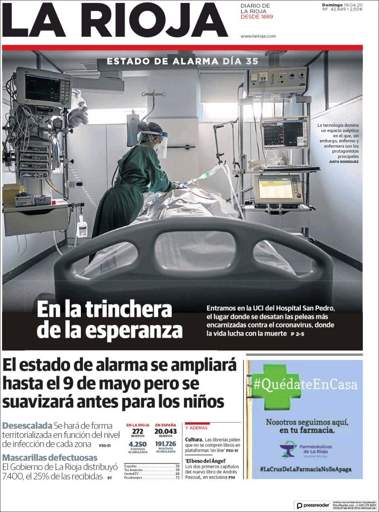 Portada de La Rioja (España)