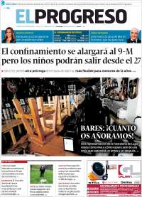 Portada de El Progreso (España)