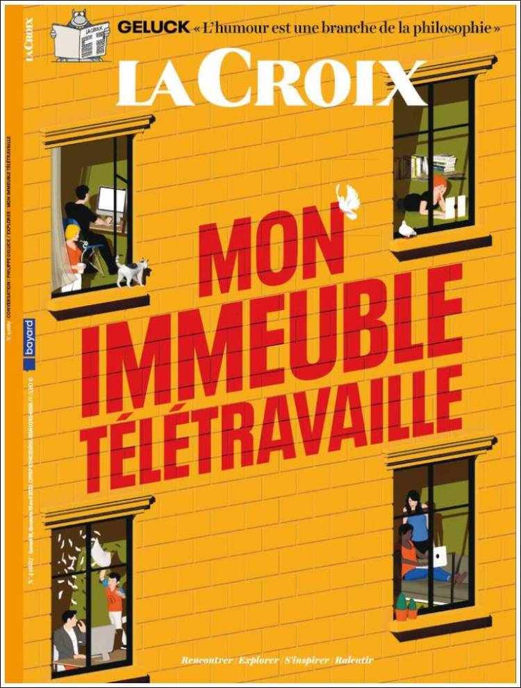 Portada de La Croix (Francia)
