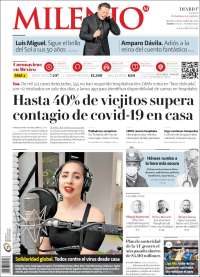 Portada de Milenio - Jalisco (México)