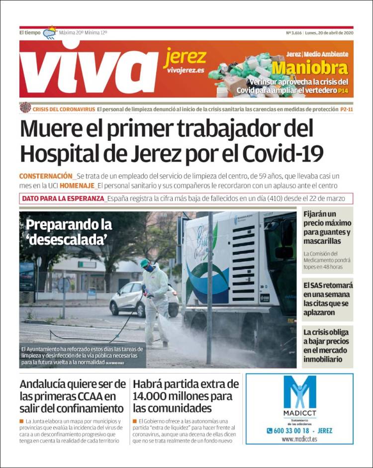 Portada de Información - Jerez (España)