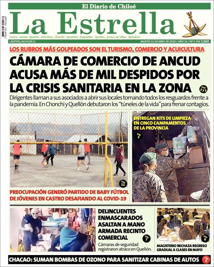 Portada de Estrella de Chiloé (Chile)