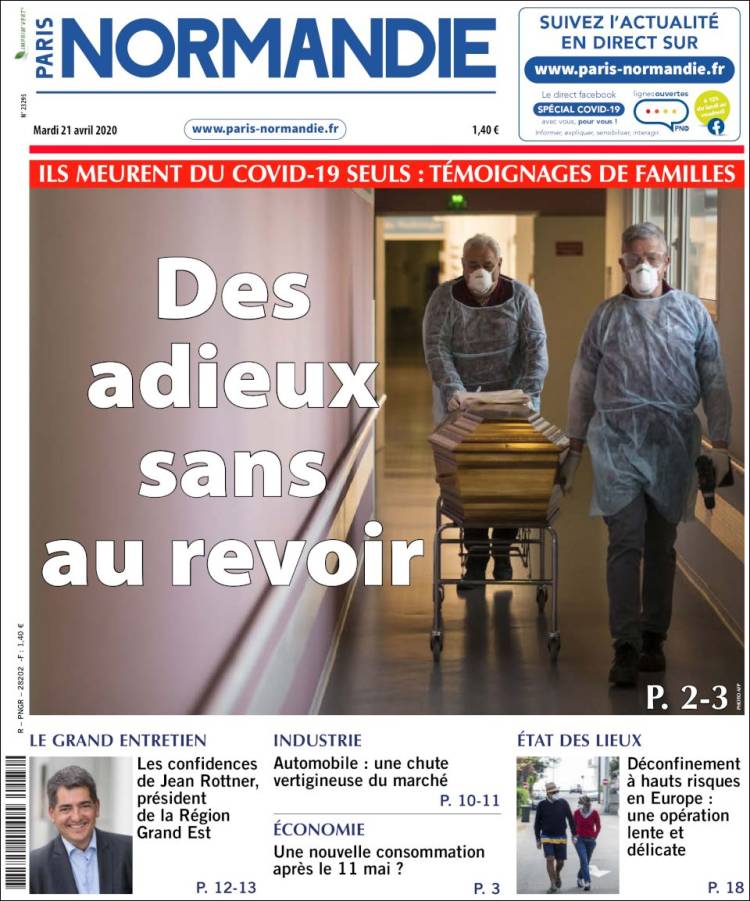 Portada de Le Havre Libre (Francia)