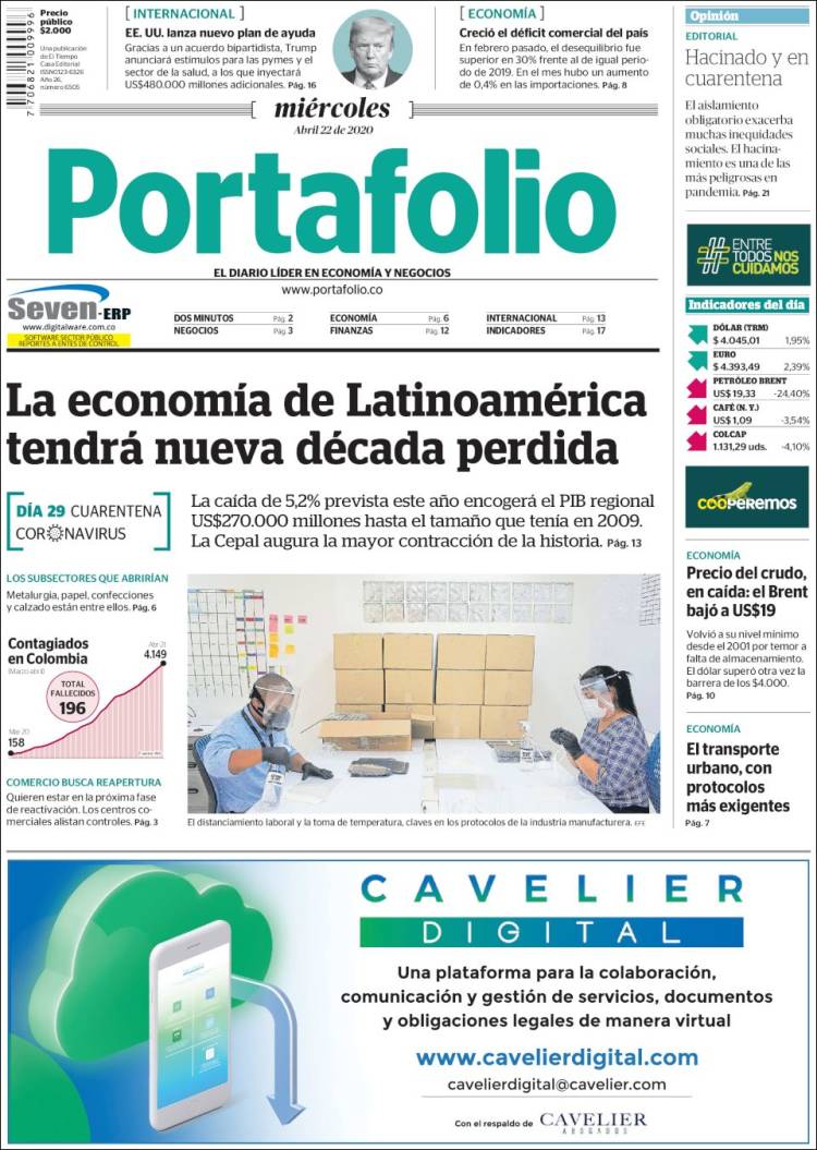 Portada de Portafolio (Colombia)
