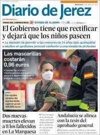 Portada de Diario de Jerez (España)