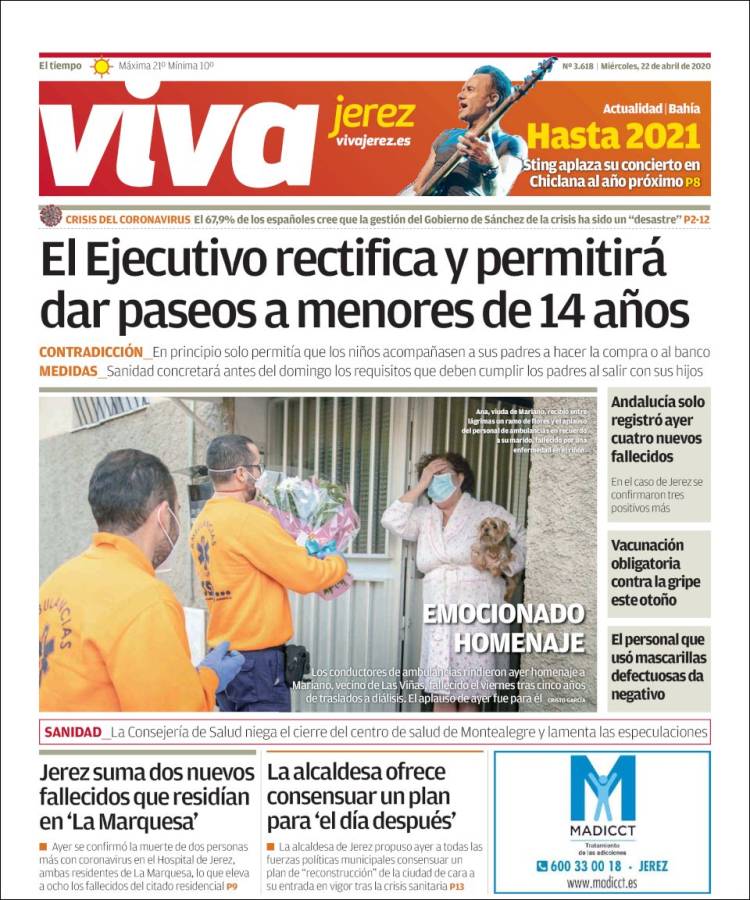 Portada de Viva Jerez (España)