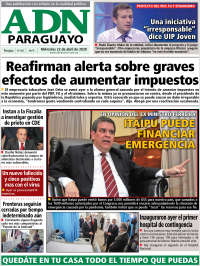 Portada de ADN Paraguayo (Paraguay)