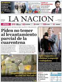 Portada de La Nación (Paraguay)