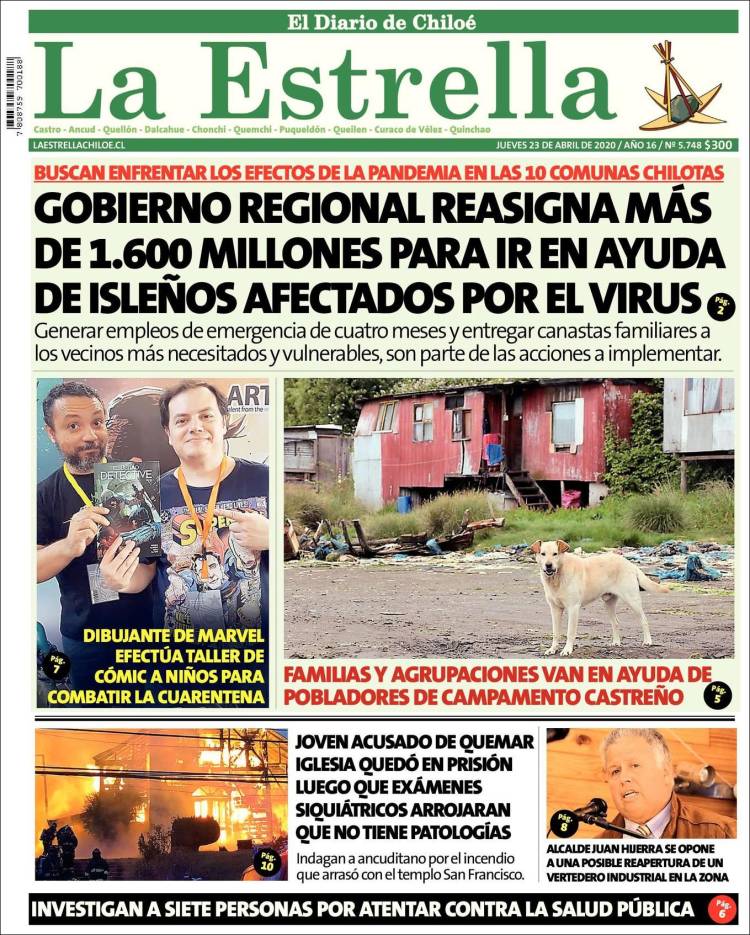 Portada de Estrella de Chiloé (Chile)