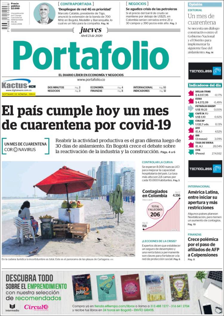Portada de Portafolio (Colombia)