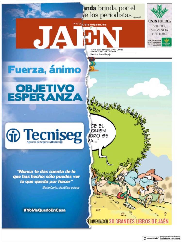Portada de Diario Jaén (Espa&ntilde;a)