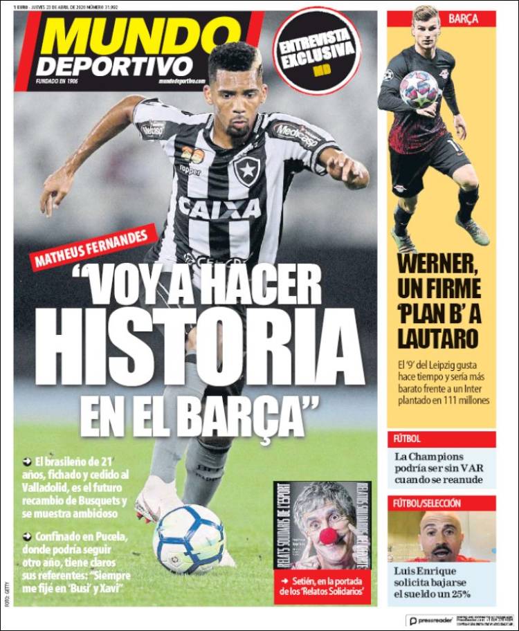 Portada de Mundo Atlético (Espa&ntilde;a)