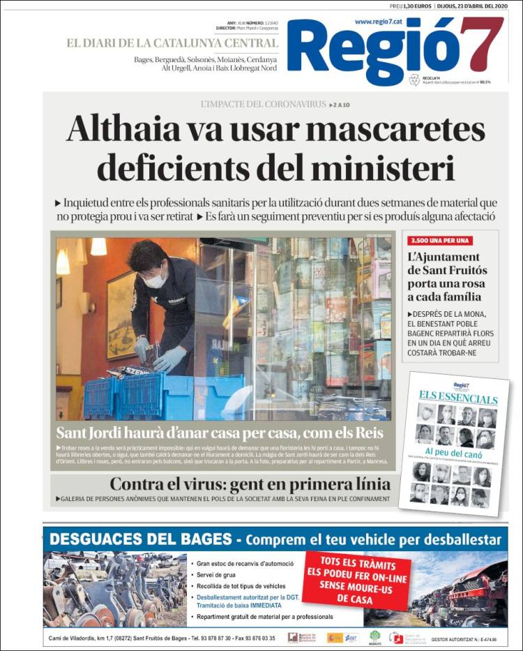 Portada de Regio7 (Espa&ntilde;a)