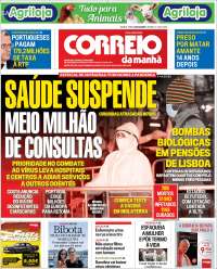 Portada de Correio da Manhã (Portugal)