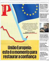 Portada de Público (Portugal)