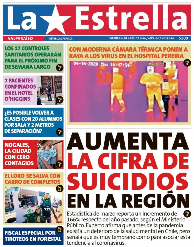 Portada de Estrella de Valparaiso (Chile)