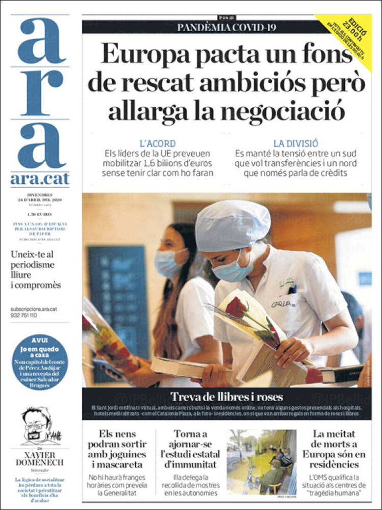 Portada de Ara (España)