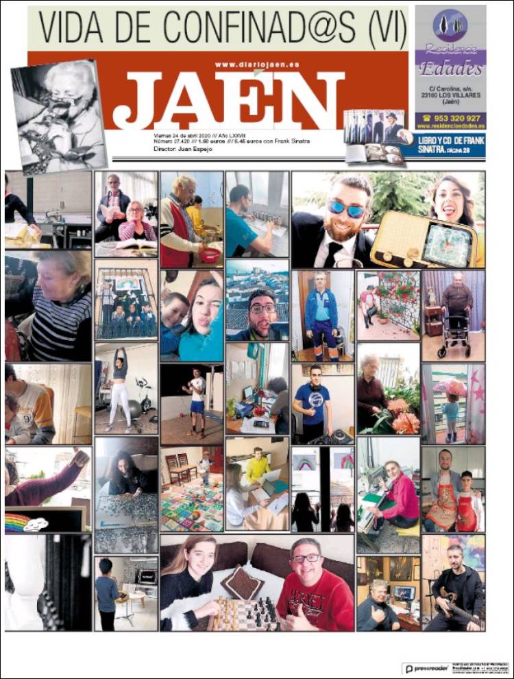 Portada de Diario Jaén (España)