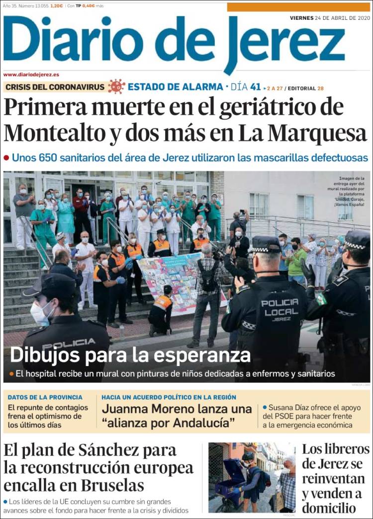 Portada de Diario de Jerez (España)