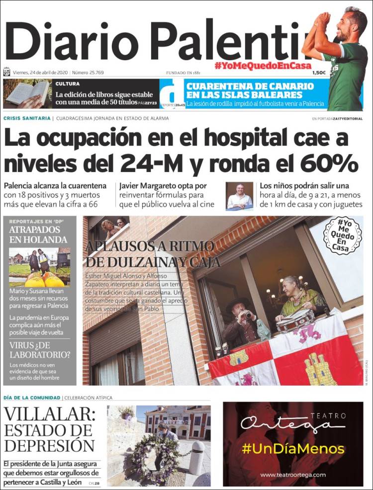 Portada de Diario Palentino (España)