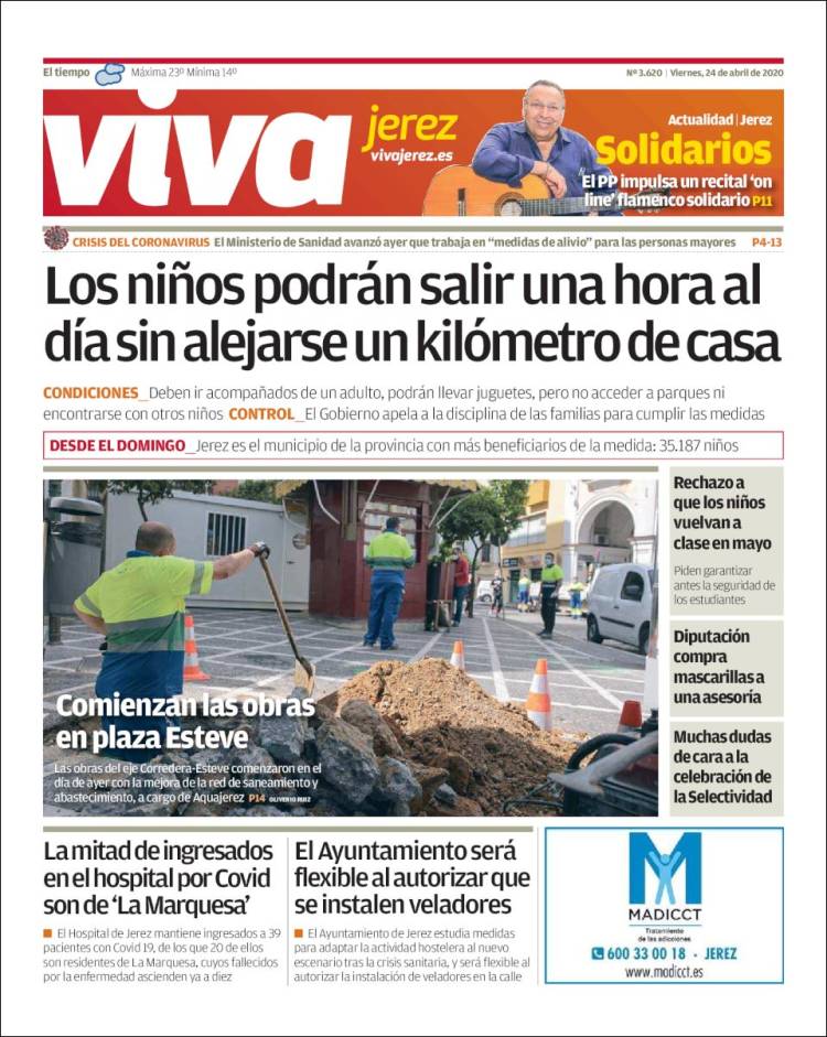 Portada de Viva Jerez (España)