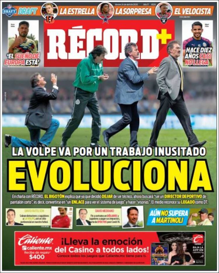 Portada de Record (México)