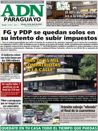 Portada de ADN Paraguayo (Paraguay)