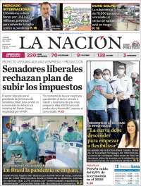 Portada de La Nación (Paraguay)