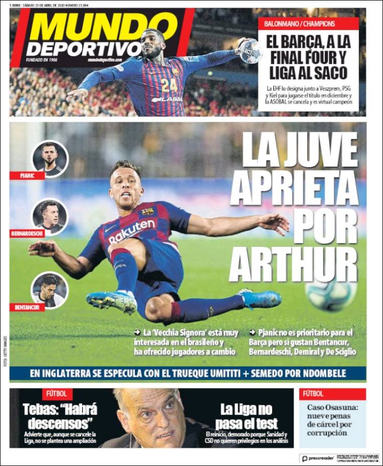 Portada de Mundo Atlético (España)