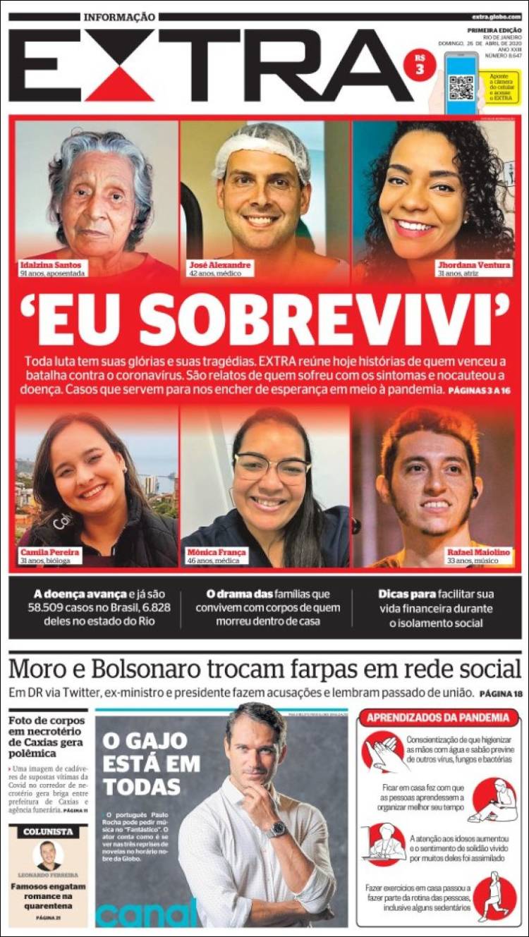 Portada de Extra (Brasil)