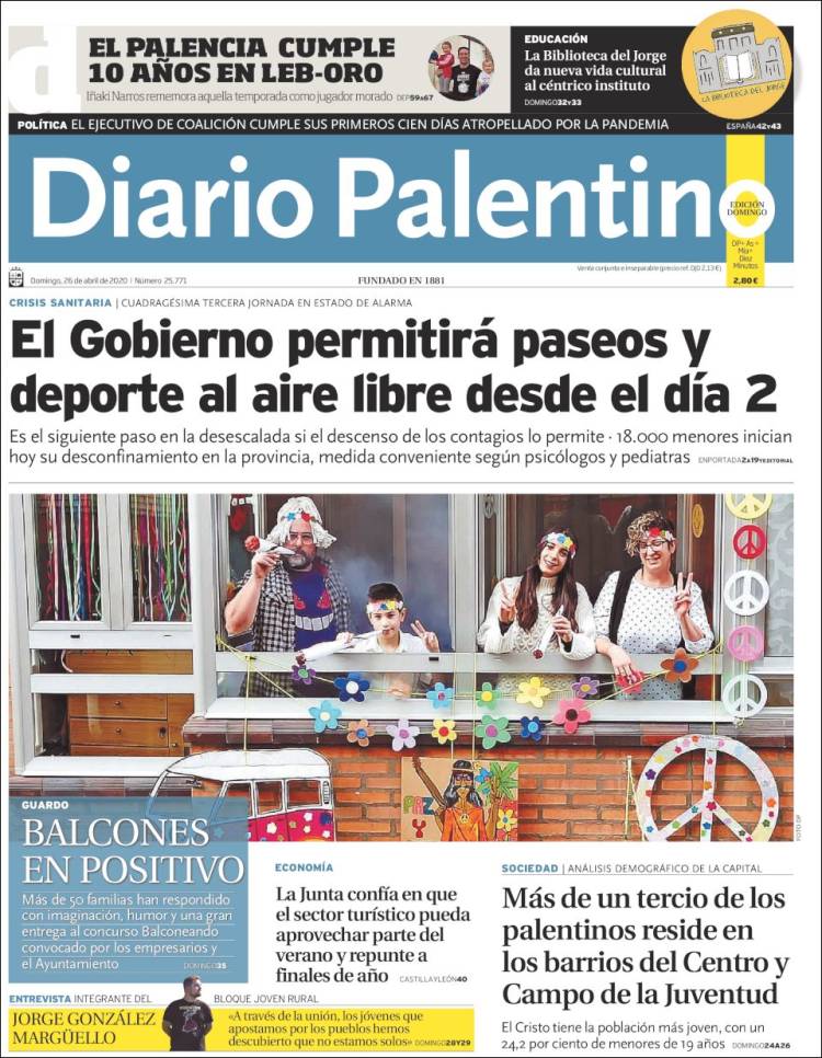 Portada de Diario Palentino (España)