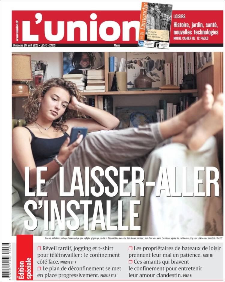 Portada de L'Union (France)