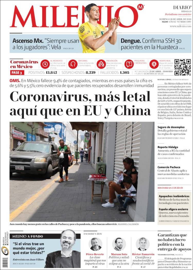 Portada de Milenio de Hidalgo (M&eacute;xico)